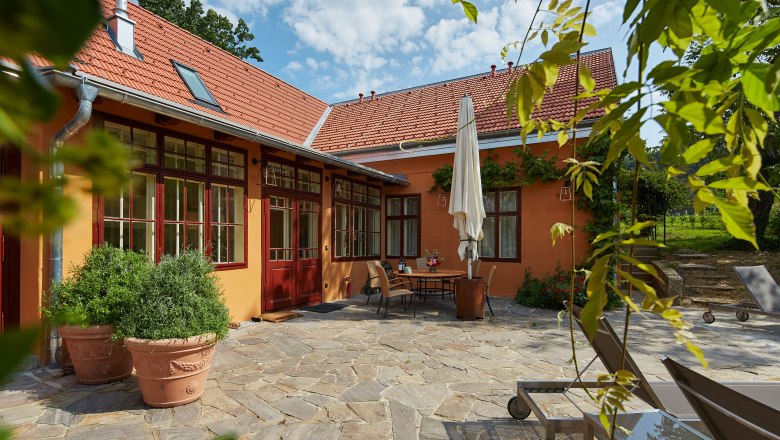 Villa Tranquillini auf Gut Guntrams, © Herbert Lehmann Villa Tranquillini auf Gut Guntrams, © Herbert Lehmann