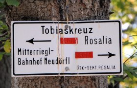 Beschilderung Tobiaskreuz, &copy; &copy; Marktgemeinde Lanzenkirchen