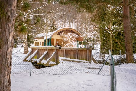 Kurpark Bad Schönau im Winter, © Wiener Alpen, Florian Luckerbauer