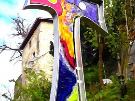 Sch&ouml;pfungsweg in Pitten / Das Tau, &copy; Johann Weik