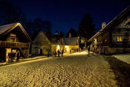 Winter im Museumsdorf Krumbach, © Marktgemeinde Krumbach