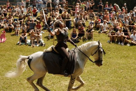 Action beim Keltenfestival Schwarzenbach, © Gemeinde Schwarzenbach