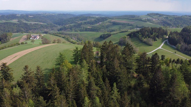 View as far as southern Burgenland and eastern Styria, © WIA/CW