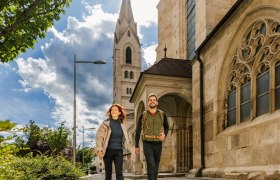 Am Rosalia Rundwanderweg vorbei am Dom in Wiener Neustadt, © Wiener Alpen in Niederösterreich - Bad Erlach