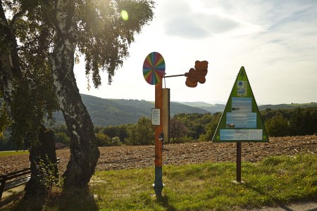 Wetterlehrpfad in Hollenthon, © Wiener Alpen, Bene Croy