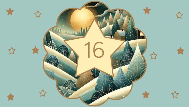 Adventtürchen Nr. 16, © KI generiert