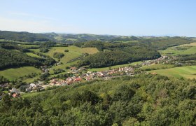 Blick vom "Johann Giefing Aussichtsturm", © Marktgemeinde Schwarzenbach, Helmut Karner