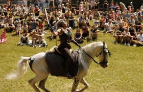 Action beim Keltenfestival Schwarzenbach, © Gemeinde Schwarzenbach