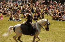 Action beim Keltenfestival Schwarzenbach, © Gemeinde Schwarzenbach