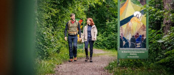 Am Gläsernen Kreuzweg in Bad Erlach, © Wiener Alpen in Niederösterreich - Bad Erlach