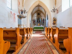 Wehrkirche Bad Schönau innen, © Wiener Alpen in Niederösterreich - Bad Schönau